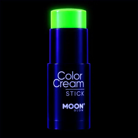 Stick de maquillage fluo UV ColorCream - 21 g - Vert